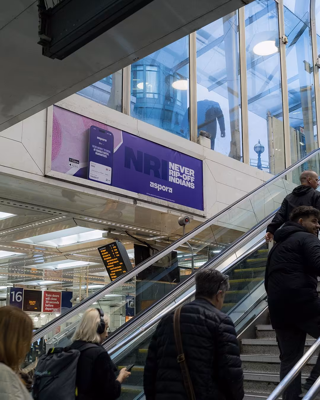 Aspora NRI billboard advertising campaign by Noise Media Group