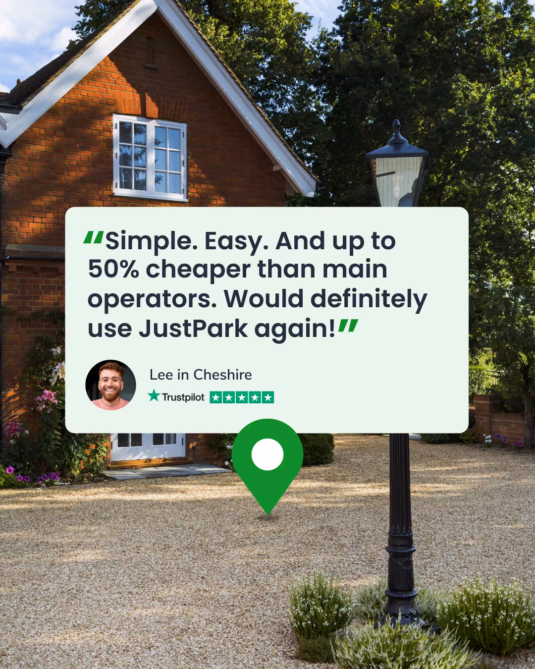 JustPark high-impact social media advertising