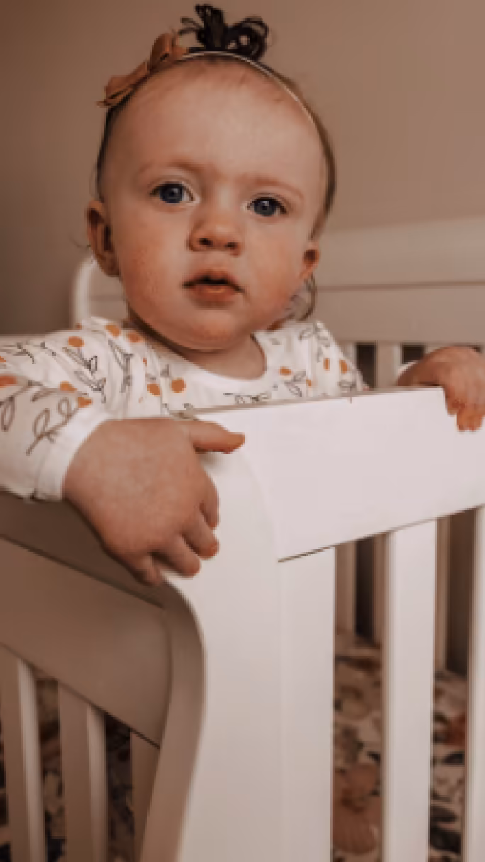 Nanit baby monitor social media campaign - sleep tips and parenting content on Instagram and TikTok