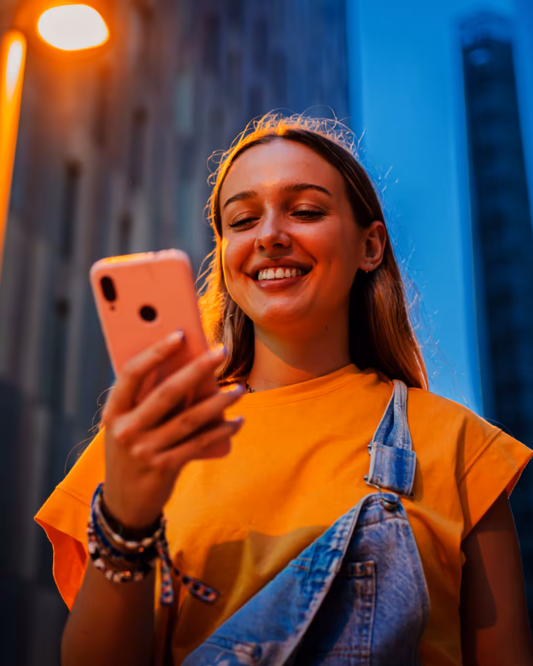 VOXI student SIM creative content for paid social